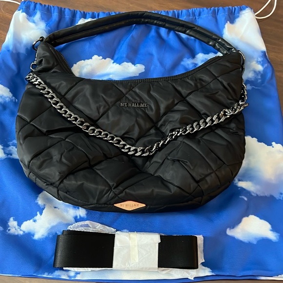 NWOT MZ Wallace Quilted Bag - Picture 7 of 8